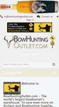 Mobile Screenshot of bowhuntingoutlet.com